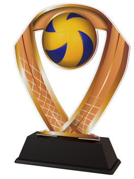 Acrylpokal Volleyball